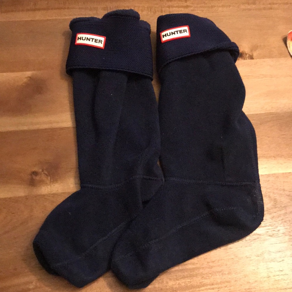 Hunter boot cozy liners navy